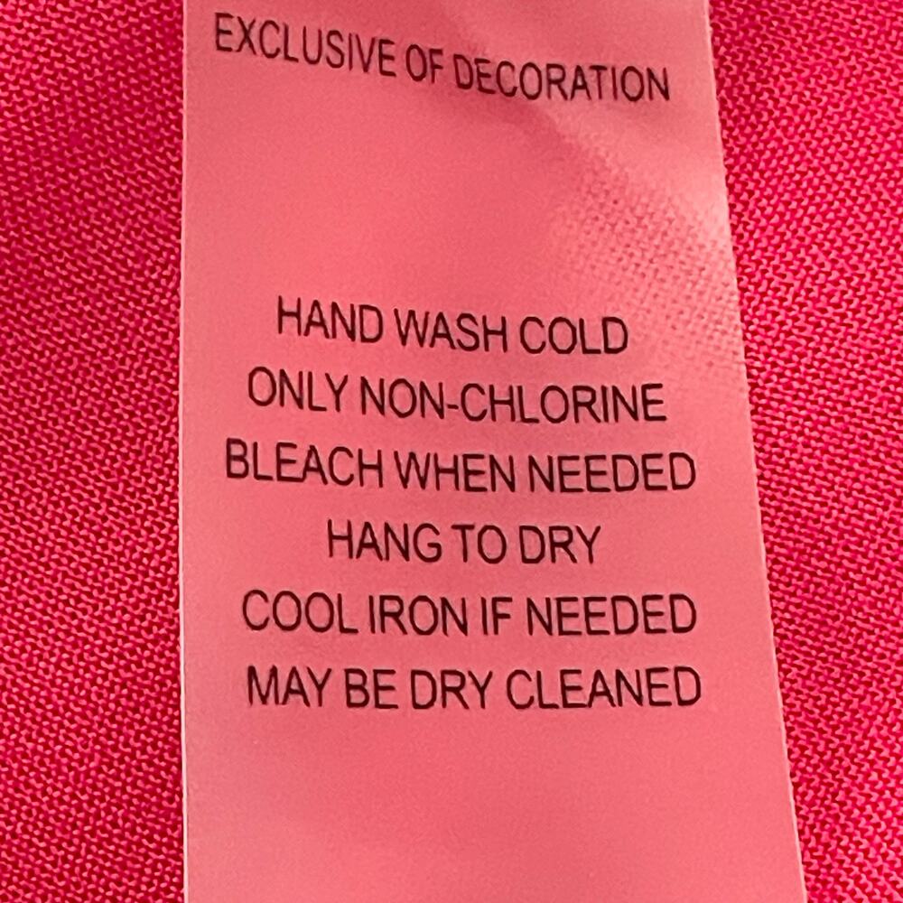 Soft Surroundings Hot Pink Asymmetrical Button-Front Blouse - Picture 11 of 11